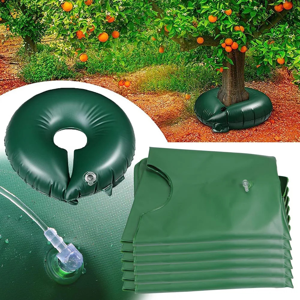 10/15/25 Gallon PVC Tree Watering Bags Self Watering Device Garden Irrigation Dripping Pouch Slow Release Agricultural Orchard