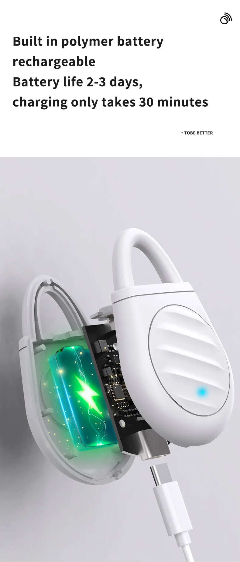 Ultraschall Elektronischer Mückenschutz Outdoor Camping Tragbares Intelligentes Vollautomatisches Mückenschutzgerät Neu – Detail 9