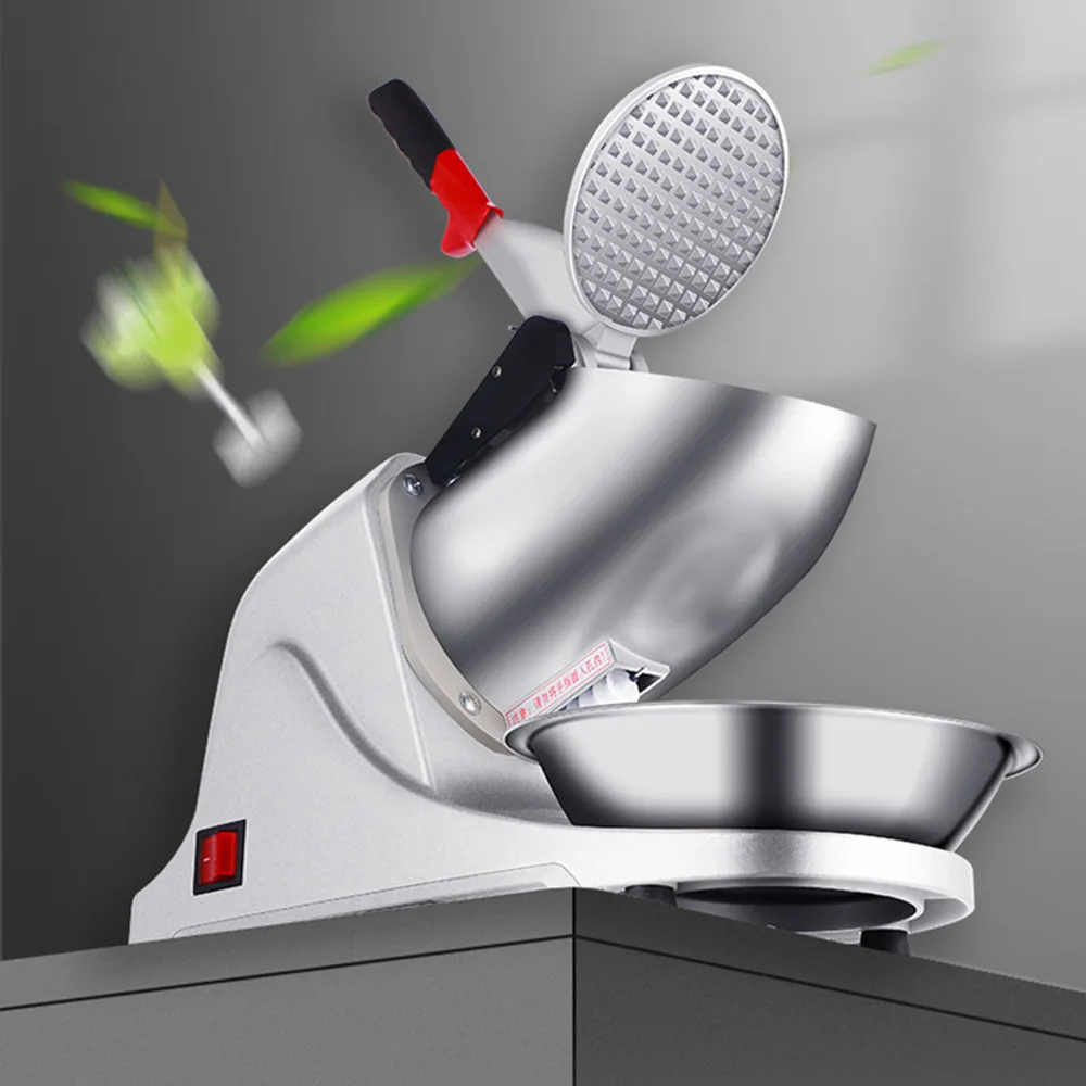 Kommerzieller Eisrasierer, elektrischer Eisbrecher, leistungsstarke elektrische Haushalts-Smoothie-Slush-Maschine, Smoothie-Maschine