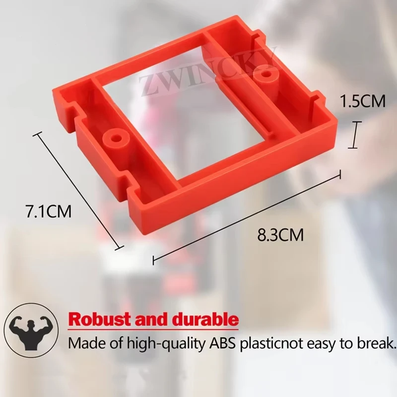 For HANS For Einhelll 18v Batteries Holder Wall Moun Devices Undershelf Holder Mount Battery Case Belt Clip Be Fixed To The Wall