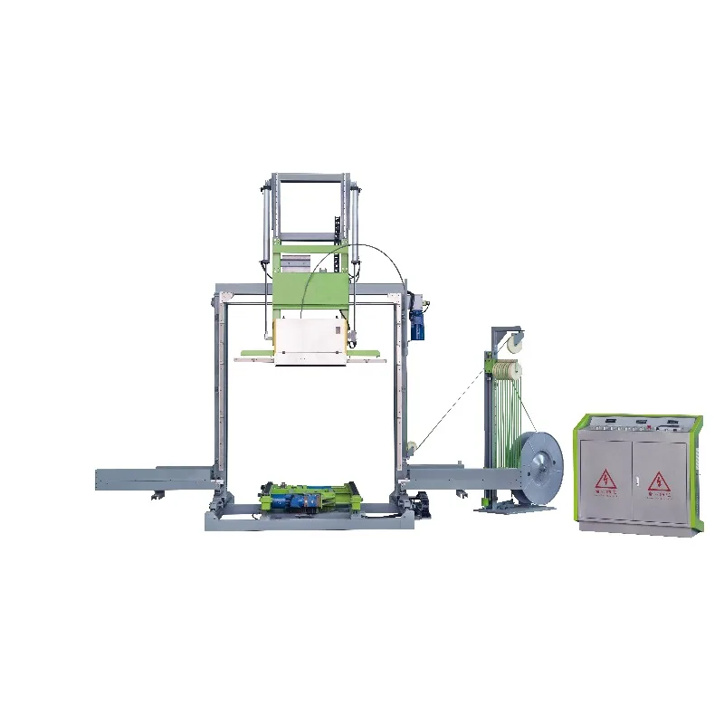 Brick Palletizer / Wrapping Machine / Baler/ PET Strip Block Cubing System Etc Auxiliary Equipment for Concrete Brick Factory