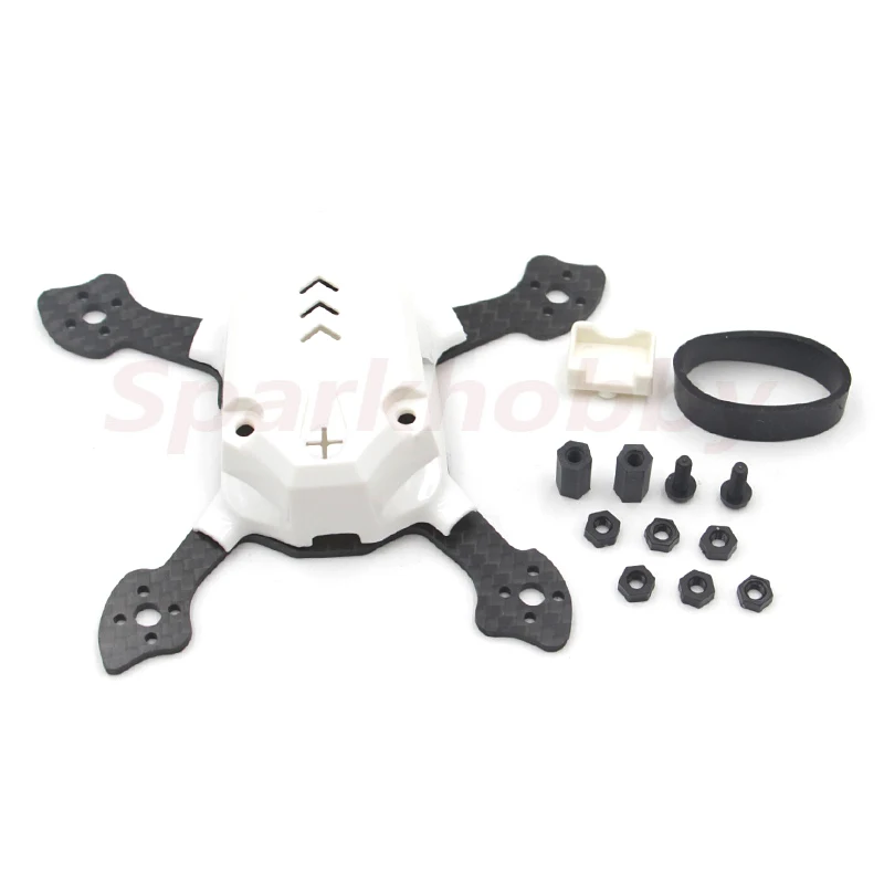 SALE 95GT 95mm 110GT 117mm Frame kit For LDARC 95GT 110GT PNP 2840 Propeller Plastic Canopy Carbon Fiber Frame RC FPV Drones