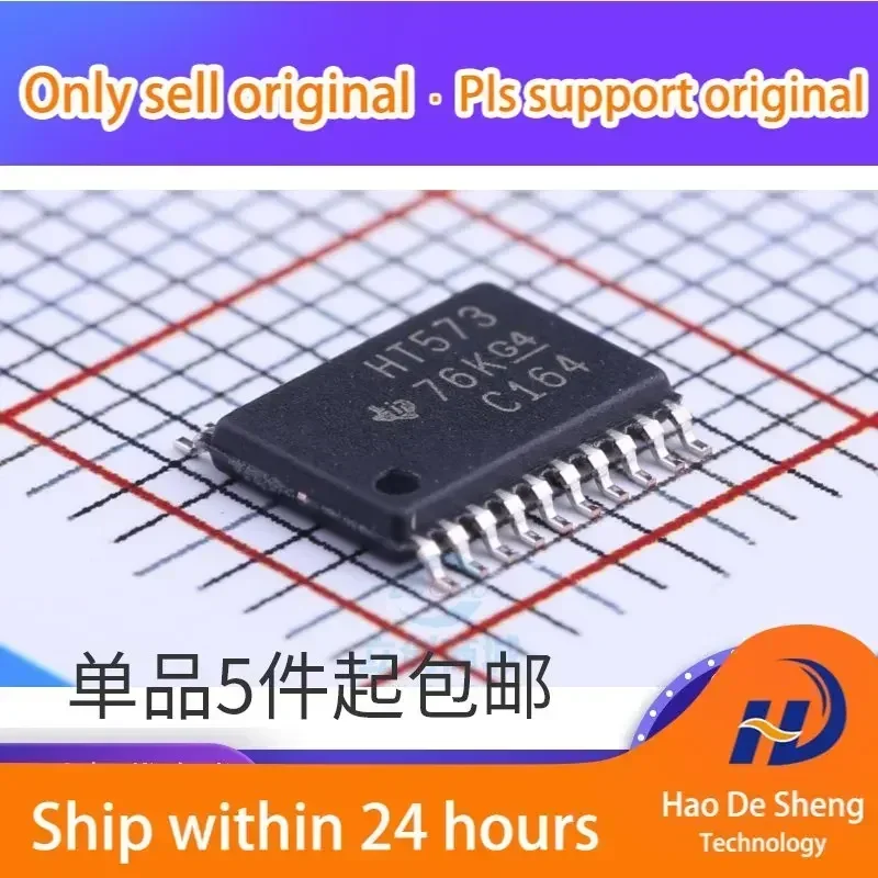 10PCS/LOT 74HCT573PW HCT573 TSSOP-20 Latch Holder IC New Original In Stock