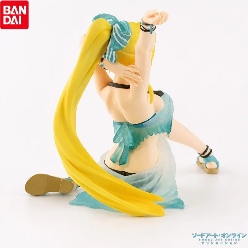 En Stock, Figura de Acción Original de Bandai, Sword Art Online, Kirigaya Suguha, Muñeco Nuevo en Caja, Personajes de Anime