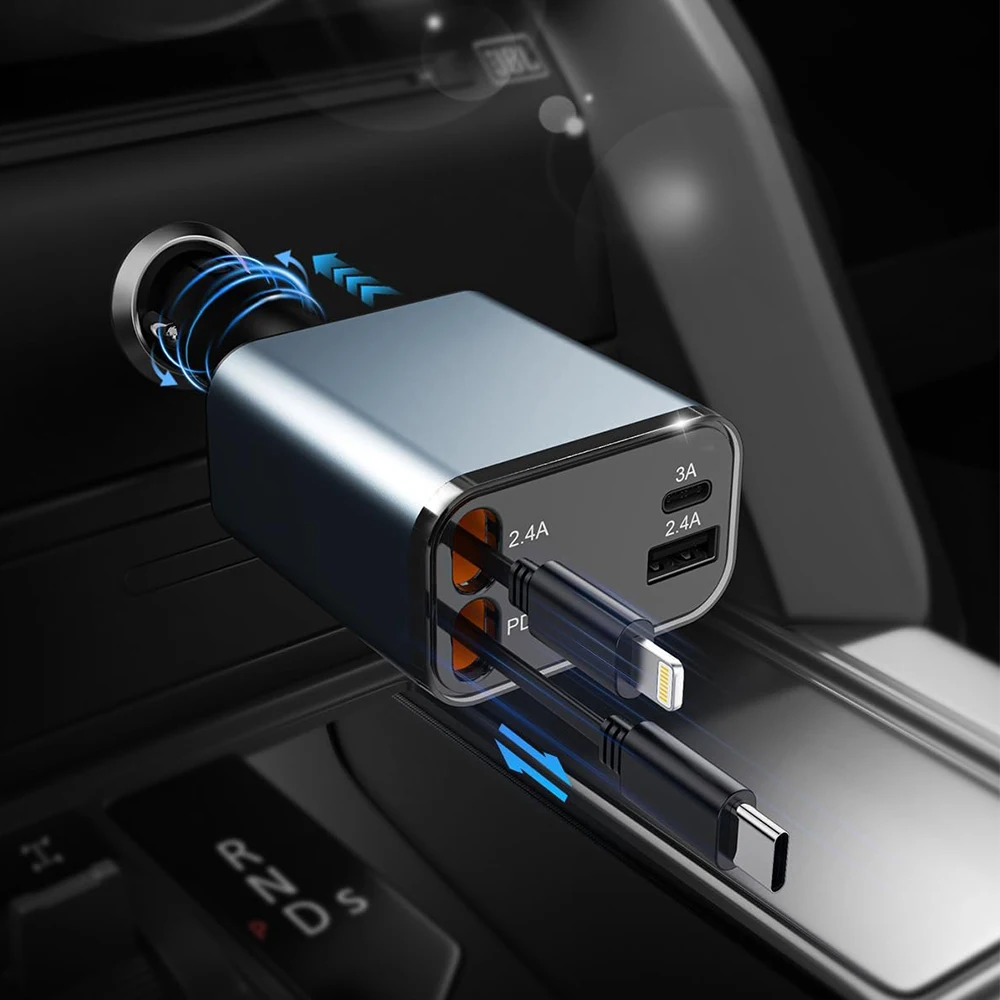 carregador-de-carro-usb-c-69w-4-em-1-adaptador-de-carregamento-rapido-usb-para-iphone-16-15-14-pro-samsung-galaxy-pixel-huawei