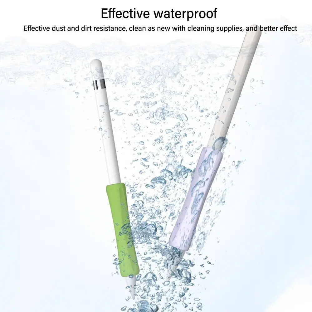 

Прочный защитный чехол для Apple Pencil 1/2, силиконовый чехол для ручки с сенсорным экраном, чехол для стилуса для Apple Pencil 1/2