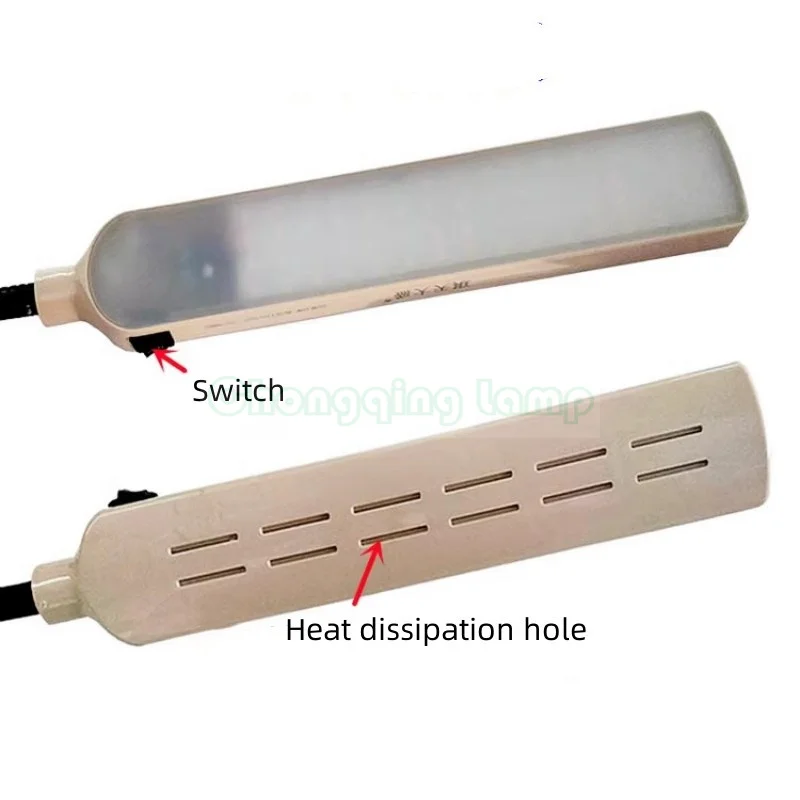 Sewing Machine Special Light Hose 360 Degrees Adjustable Eye Protection 10W Large Area Clothing Lamp