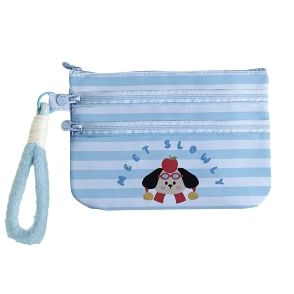 

New Three Layer ID Storage Bag Portable Waterproof Card Holder Handbag Multi Functional Cartoon Passport Holder Travel