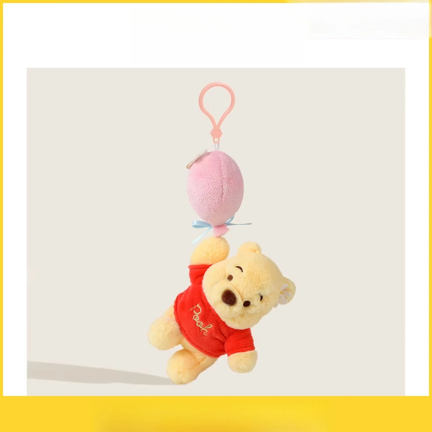 

Disney Winnie The Pooh Series Hanging Plush Accessories Cute Small Stuffed Toy Keychain Backpack Pendant Lovely for Kids Charm