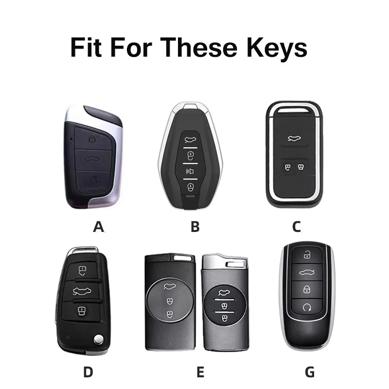 TPU Car Remote Key Case Cover Shell per Chery Arrizo 7 E3 E5 A3 A5 Tiggo 3 5 Fulwin 2 Eastar Protector portachiavi accessori