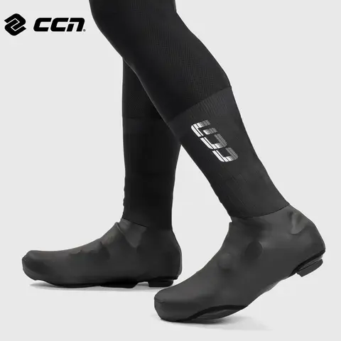 CCN Pro 경량 사이클링 신발 커버 – PU 소재 미끄럼 방지, 방수 및 통기성 특성