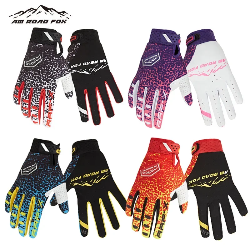 

Outdoor Sports Off-Road Motorcycle Gloves Downhill MTB DH MX MTB Gloves for Men and Women with Touch Screen Support