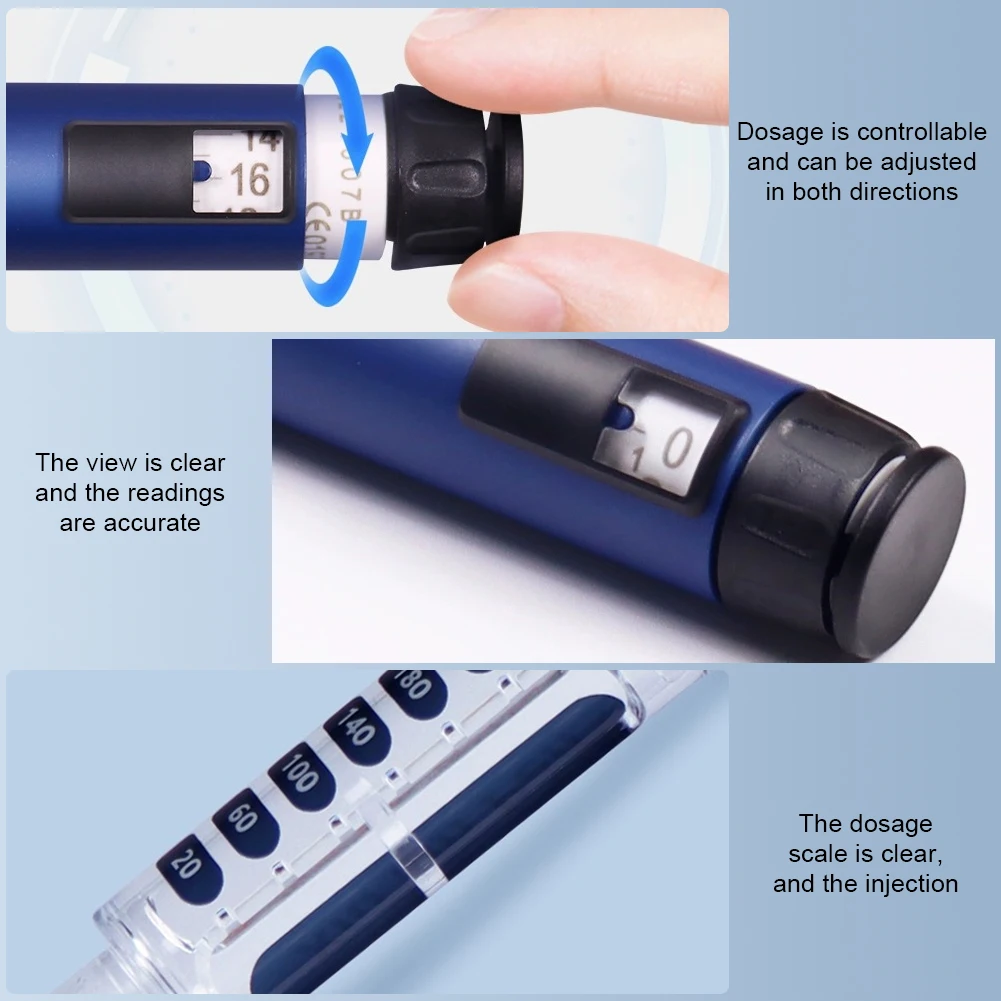 قلم حقن الأنسولين المحمول Novo Nord Ganli 3 مللي الأنسولين Glargine الأنسولين ليلي حقنة سانوفي والعتاد تعديل القلم #4