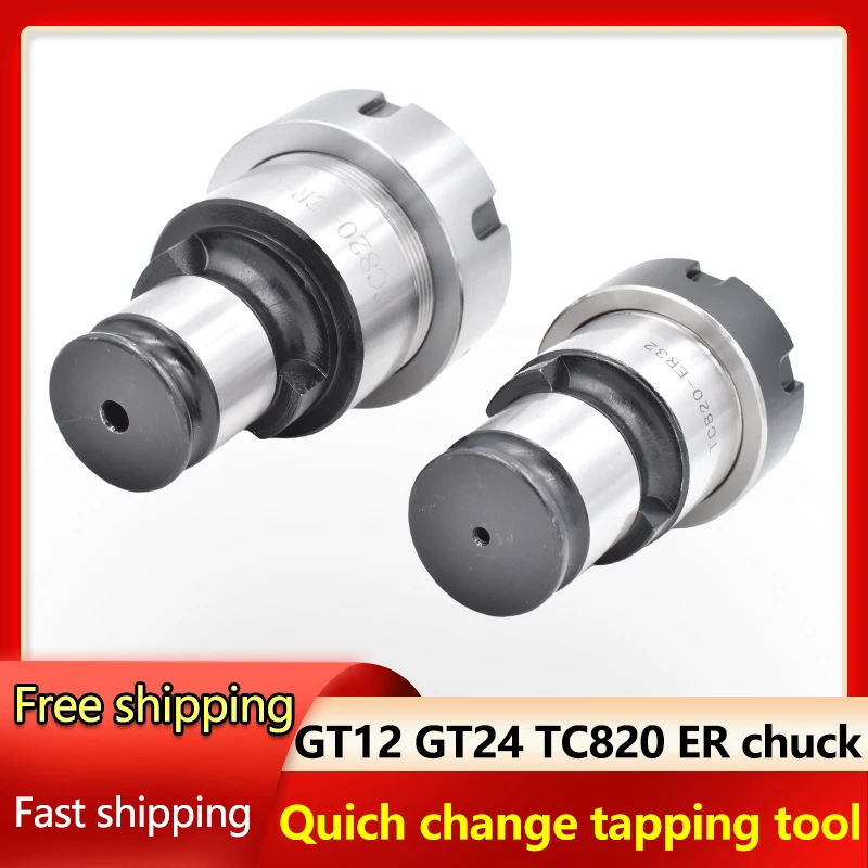 Manga de Mudança Rápida Perfuração Chuck Tapping Machine Tapping Tool Tc820 Er32 Er40 Gt24 Gt12 Er20