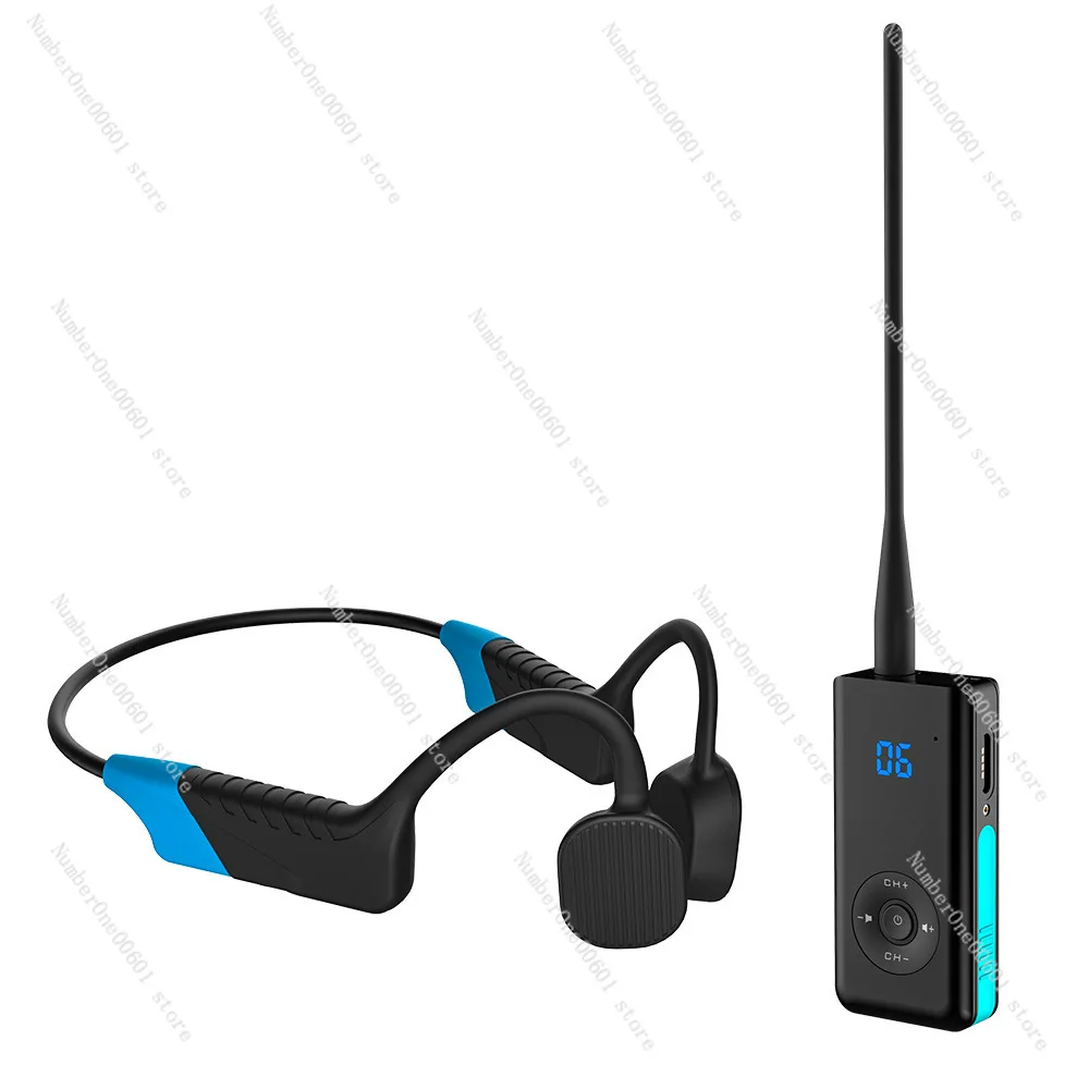 Underwater Swim Coach Walkie Talkie Communication Ear Phone Swimming Equipment Training Waterproof Wireless Headset Headphone