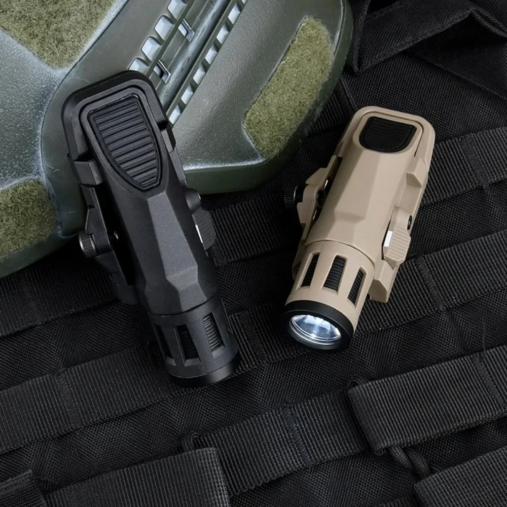 WML-G2 Tactical Flashlight 400 Lumens Nylon LED Scout Light with Strobe Mode, 20mm Rail Mount for Glock 17 19 Pistol - view 6