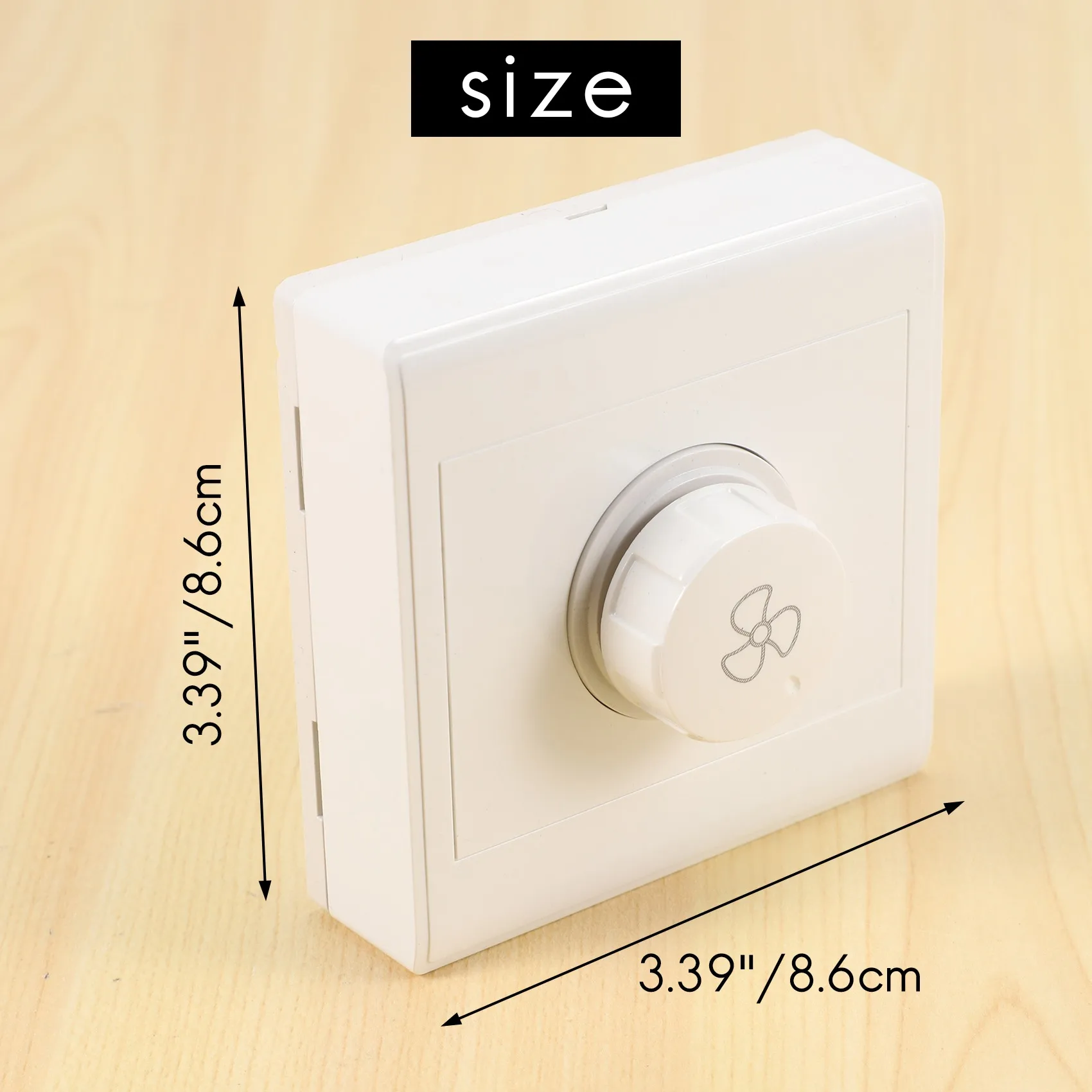 

2 шт. Потолочный вентилятор, бесступенчатый регулятор скорости, переключатель скорости вентилятора для поверхностного монтажа-A57X
