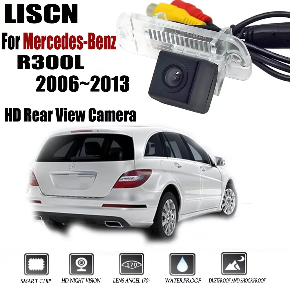 

Для Mercedes-Benz R300L 2006 ~ 2013 камера заднего вида резервная камера/CCD ночного видения/камера заднего номерного знака