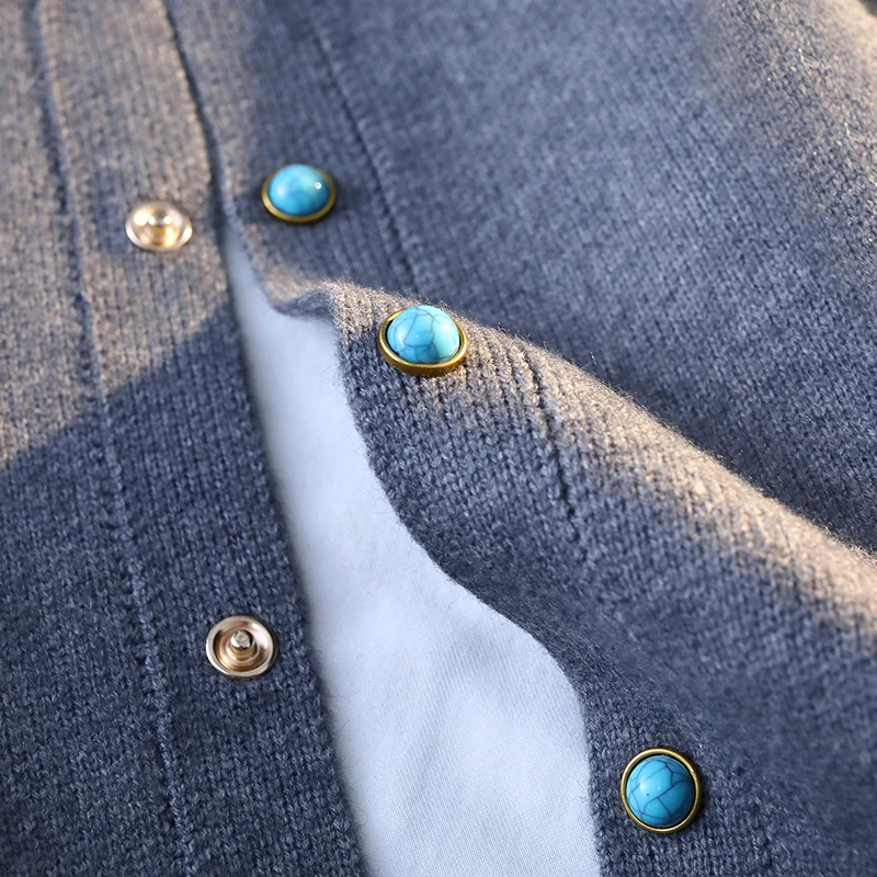 Men's Knitted Cardigan Round Neck Long Sleeve Button down Soft Fabric Casual Autumn Winter Warm Classic Fashion Men's Clothing