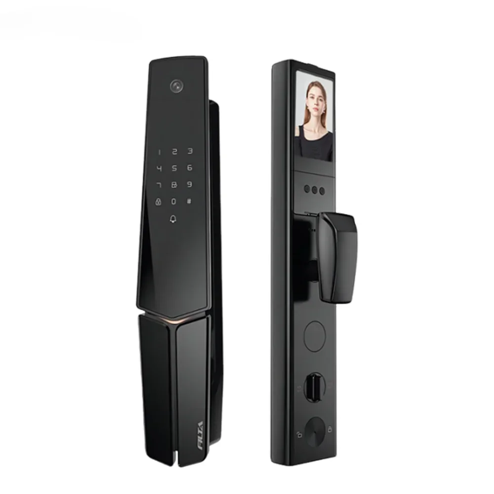 Hot Selling Face Recognition Finger Vein Smart Home Security Door Locks With Wi-Fi