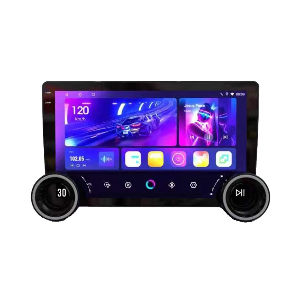 Android 13 2k screen DSP RDS Radio Car DVD player Car video 11.5inch with knob For Host headunit Device