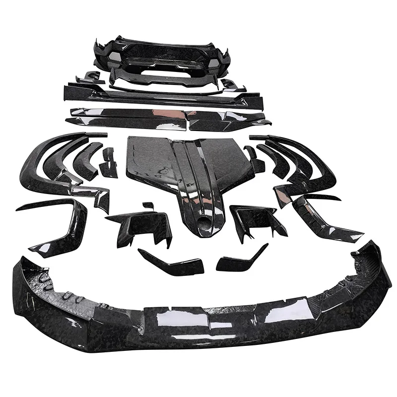 Suitable for 2024-2025 BMW XM MSY Surround New Carbon Fiber Grille Spoiler Non-Destructive Modification Accessories