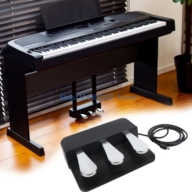 

652F Universal Sustain Pedal Suitable for Electronic Keyboards and Digital Pianos