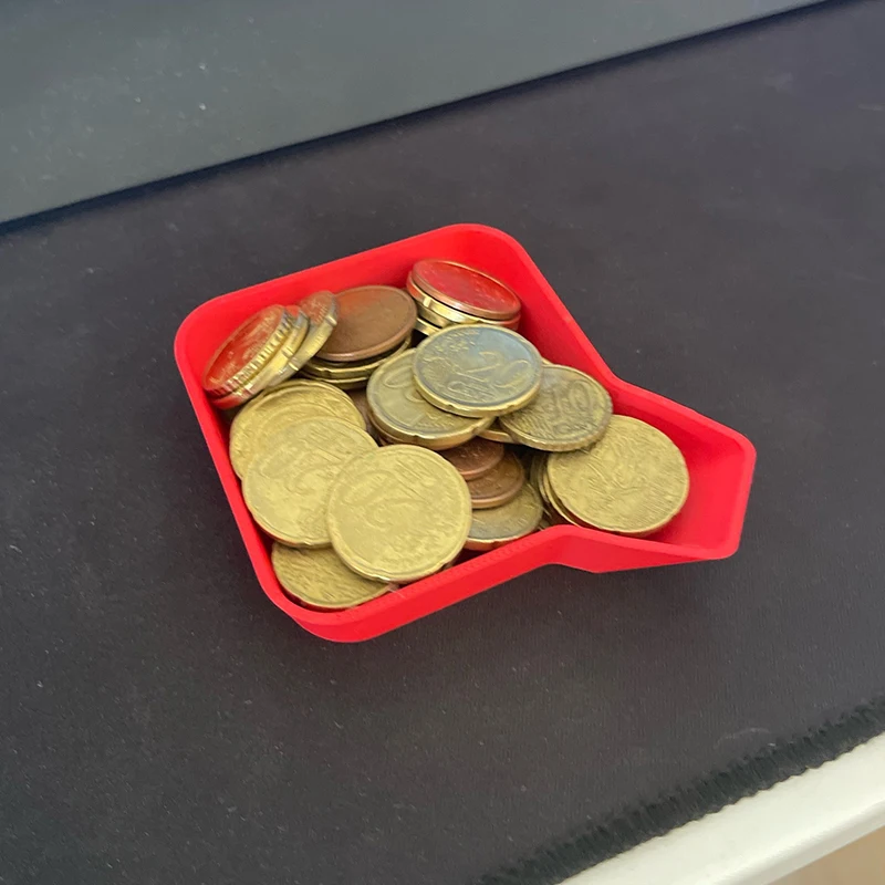 .New Sale.2/4Pcs Colorful Game Chip Trays Game Component Stands Game Coins Storage Tray Home Sorting Tray Portable Home Storage