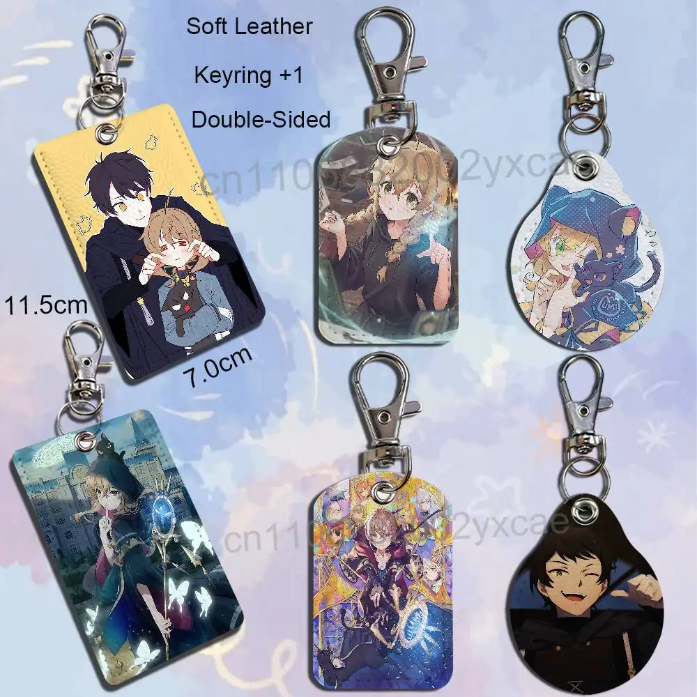 Nero Monica Everett Secrets of the Silent Witch Holder For Bank Business Work Card Holder Student Card Case Bus Card Keychain