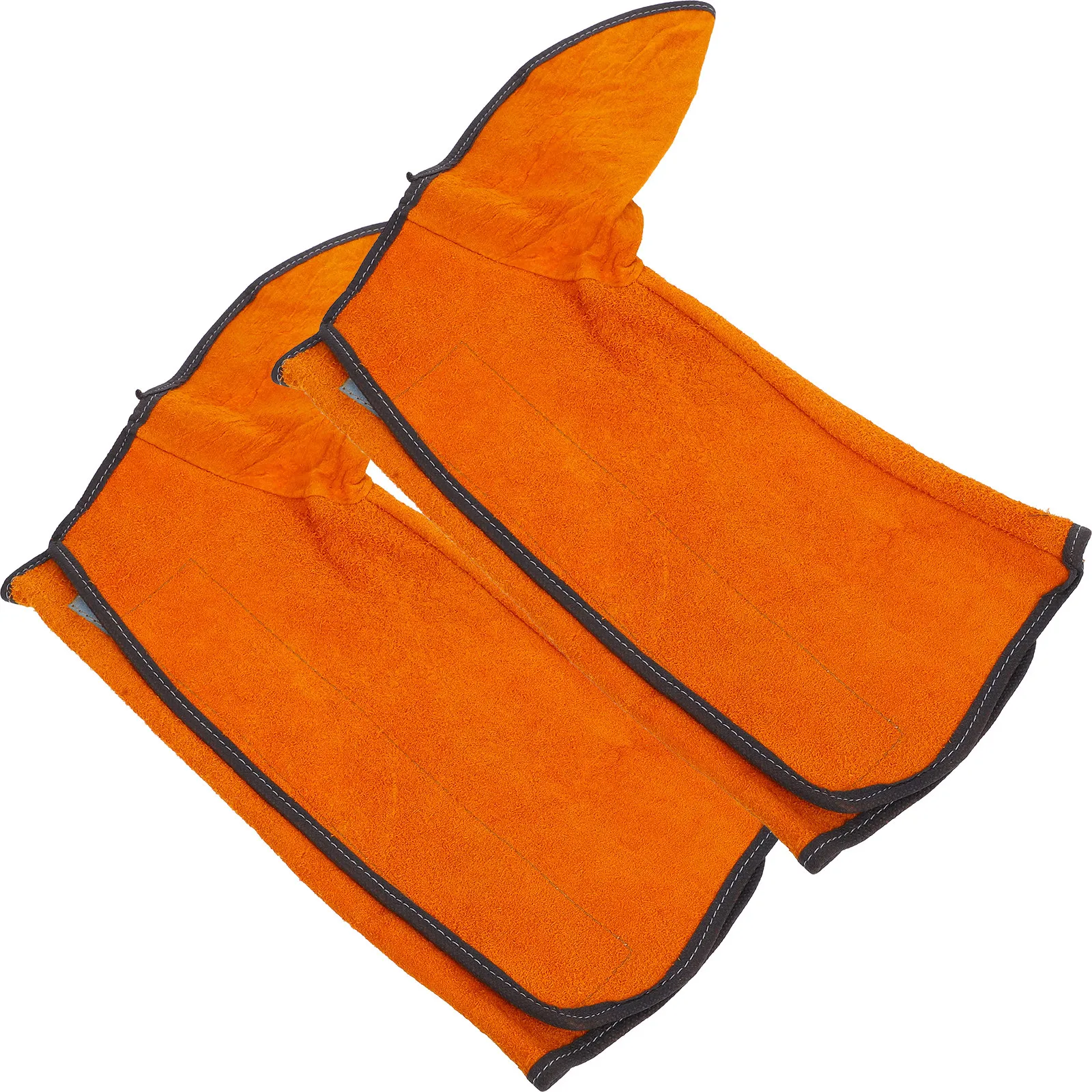 

2Pcs Welder Shoe Protective Covers Portable Flame Resistant Boot Protectors Comfortable Welding Spats Safety Gear