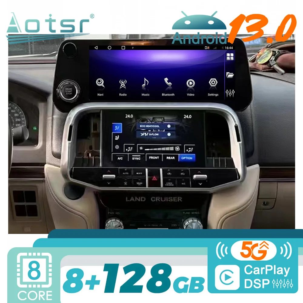 

For Lexus LX600 2022 - 2023 Android Car Radio 2Din Autoradio Stereo Multimedia Video Player Head Unit Screen GPS Navigation