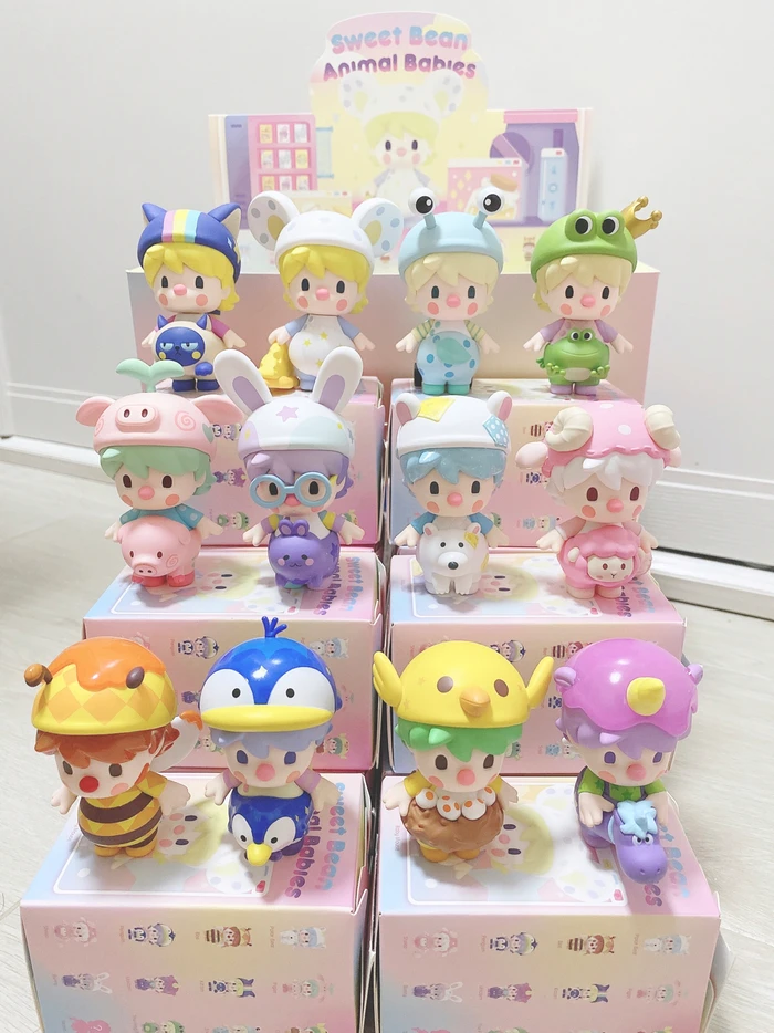 Original  Animal Baby Series Blind Box Toys Model Confirm Style Cute Anime Figure Gift Surprise Box