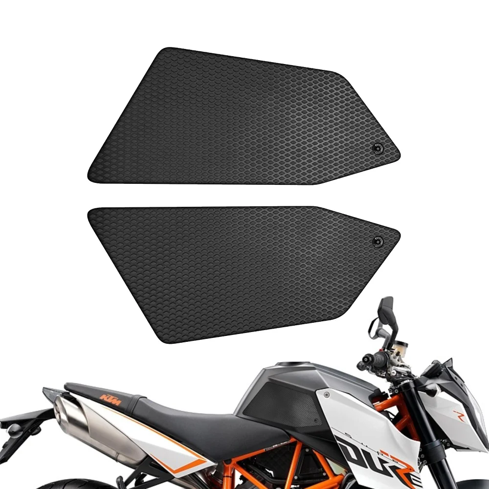 Motorcycle Tank Traction Pad Anti Slip Sticker Gas Knee Grip Protector For KTM 990 Super Duke R 2007 to 2013