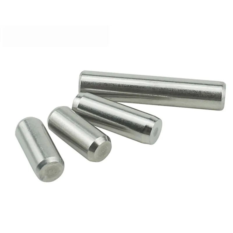 LUCHANG Free Shipping 304 Stainless Steel Round Cylinder Solid Straight Retaining Dowel Rod Fasten Locating Pins Retaining Pins