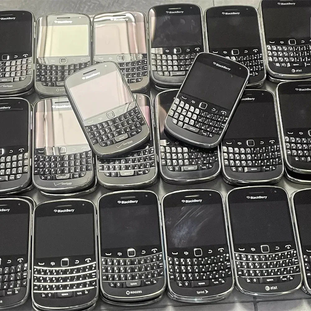 الأصلي Blackberry 9900 الهاتف الخليوي المحمول QWERTY لوحة المفاتيح GSM 2G 3G شبكة 2.8 "شاشة تعمل باللمس واي فاي مقفلة الهاتف الذكي #5