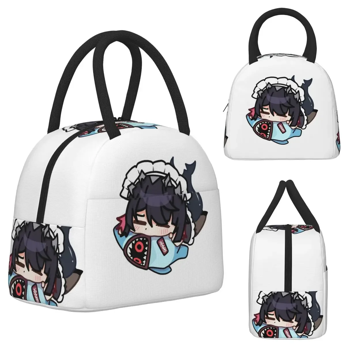 Ellen Joe Guzi's Original Animation Zenless Zone Zero Anime Insulated LunchBag forWomen Office CoolerThermalLunch BoxesContainer