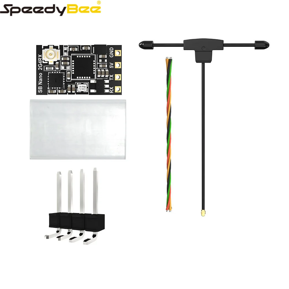 

SpeedyBee Nano 2.4GHz / 915MHz ExpressLRS ELRS Receiver for FPV Freestyle Long Range Drones DIY Parts FPV