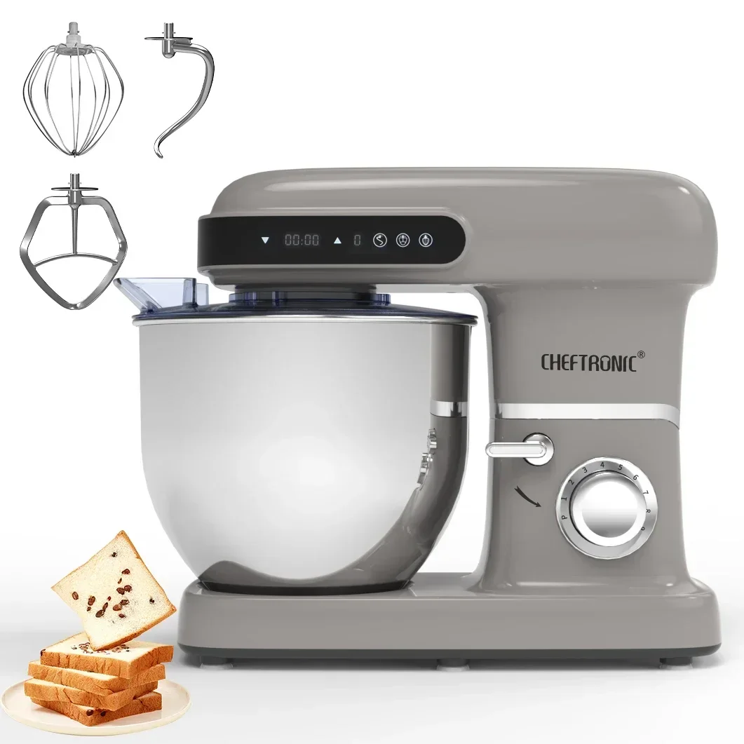 Household Stand Mixer Kitchen Machine High Power Capacity 2200W 10L Cake Bread Dough Mixer Planetary Food Mixer