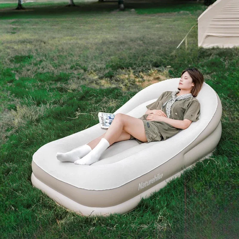 Inflatable Air Sofa Matt Puffs Seats Outdoor Garden Armchairs Armchair Chair Camping Equipment Rest Seatings Couch Furniture