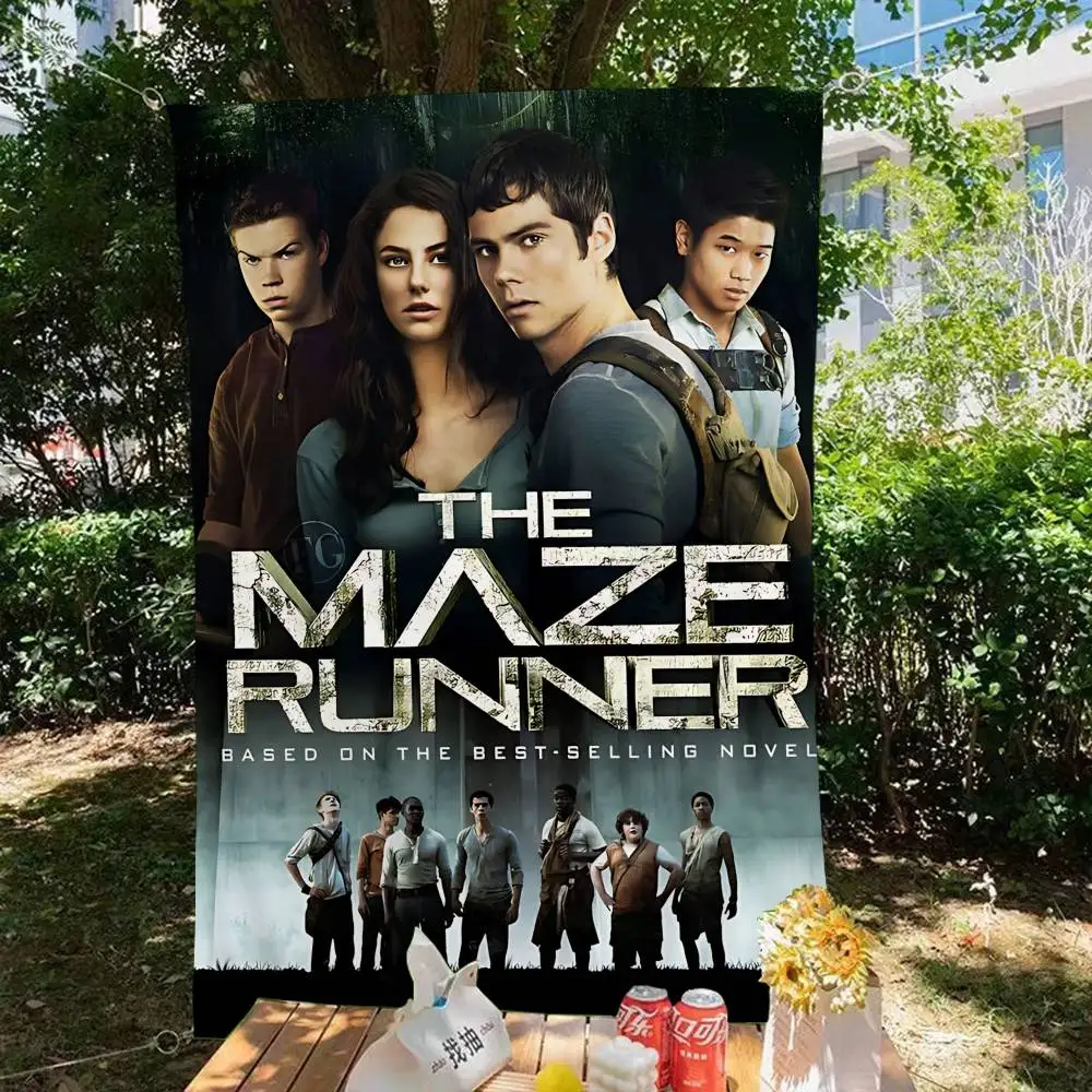 Movie The M-Maze R-Runner Series Printed Large Flag Art Science Fiction Room Home Decor Decor Banner