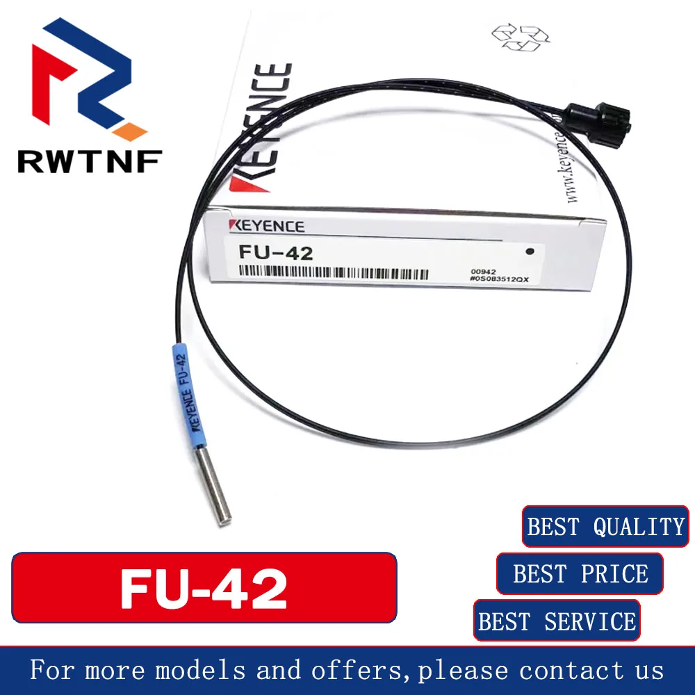 العلامة التجارية الجديدة حقيقية FU-42 KEYENCE مستشعر الألياف المنتشرة العاكسة البصرية 100% الأصلي ، مخزون المستودعات
