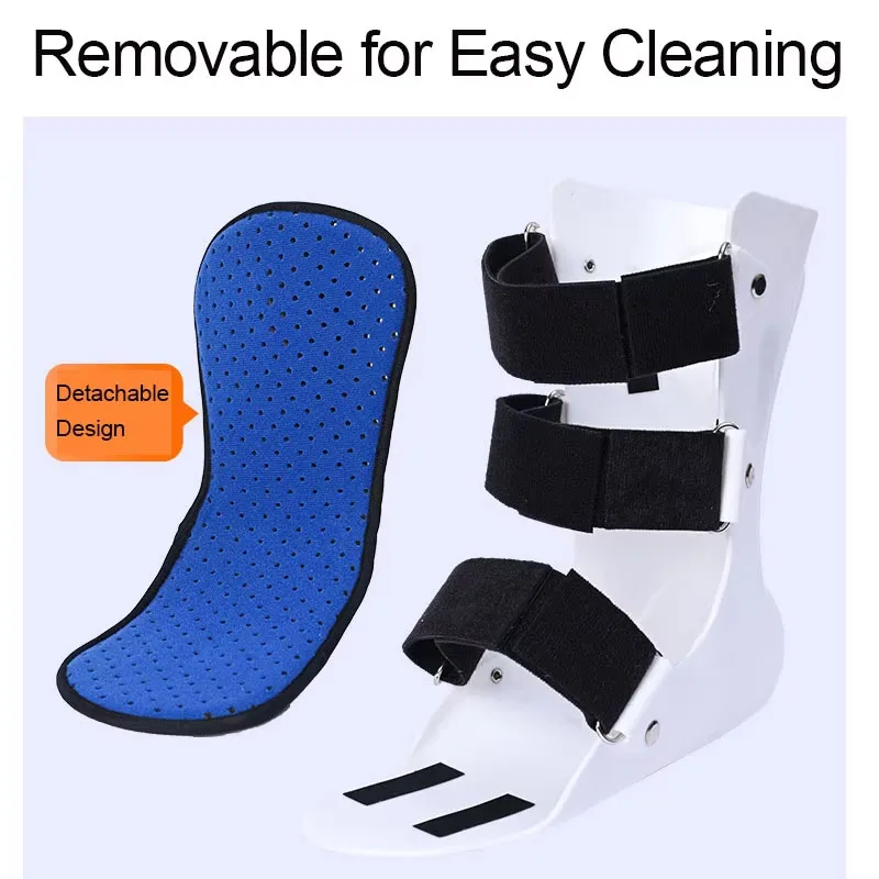 

1 шт. съемный бандаж для коррекции осанки стопы-средственный бандаж для стопы AFO, корректирующая обувь для поддержки лодыжки, растяжение связок стопы