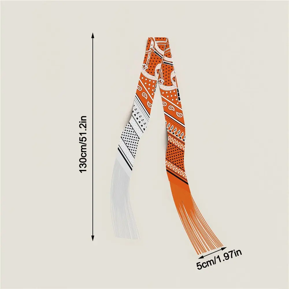 الرجعية المرأة وشاح حريري الزخرفية متعددة الأغراض 130x5 سنتيمتر حك الحرير الزخرفية الشريط الإكسسوارات طويلة حك وشاح حريري