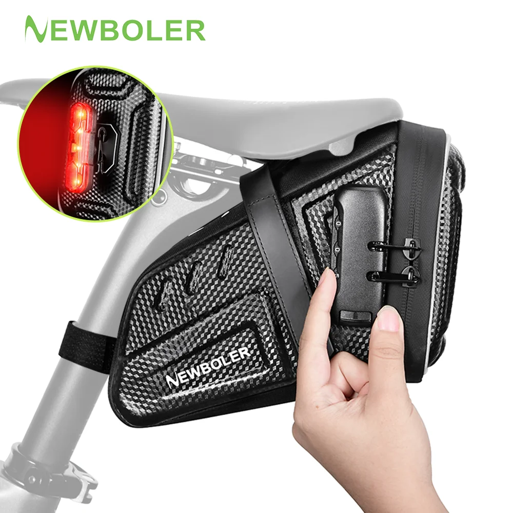 

Водонепроницаемая седельная сумка для велосипеда с паролем, седельная сумка для шоссейного велосипеда MTB, светоотражающая сумка-держатель для велосипедных инструментов, аксессуары для велосипеда