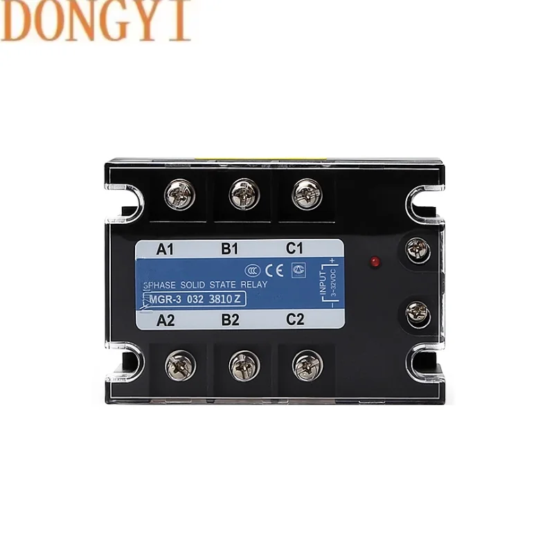 High quality Three-phase solid state relay  MGR-3 032 3810Z 10A  MGR-3 032 3825Z 25A  MGR-3 032 3840Z 40A  MGR-3 032 3860Z 60A