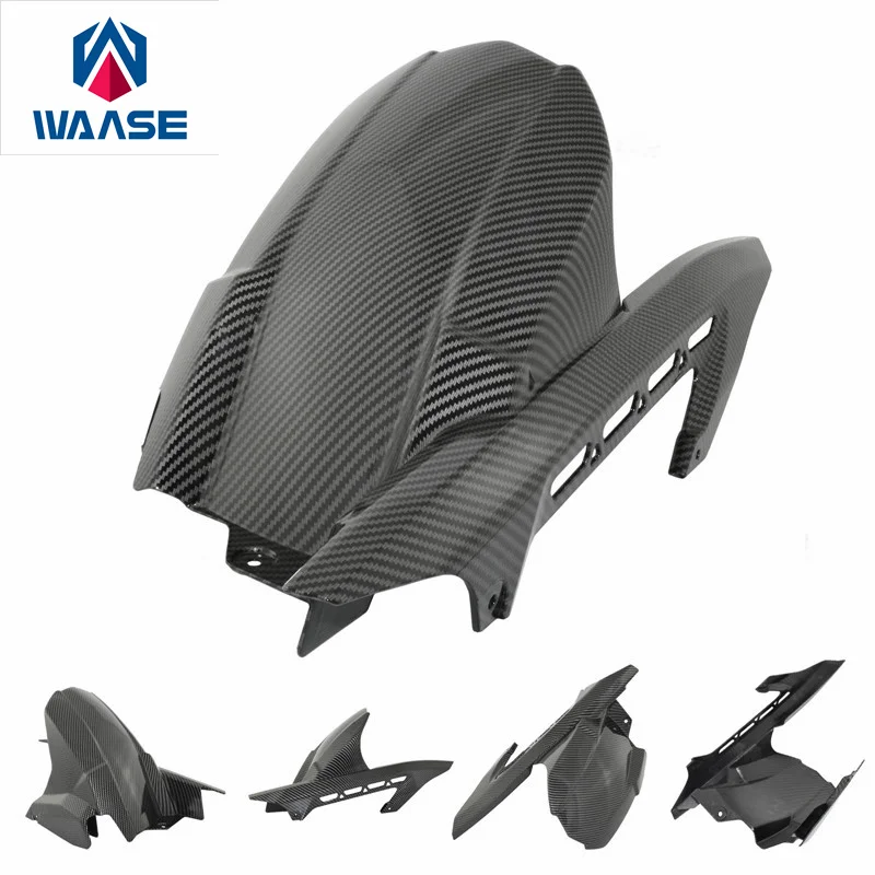 

WAASE Rear Fender Set Refit Plate Mudguard Tire Wheel Hugger Mud Splash Guard Fairing For Kawasaki Z900 Z900RS Z900 RS 2018-2022