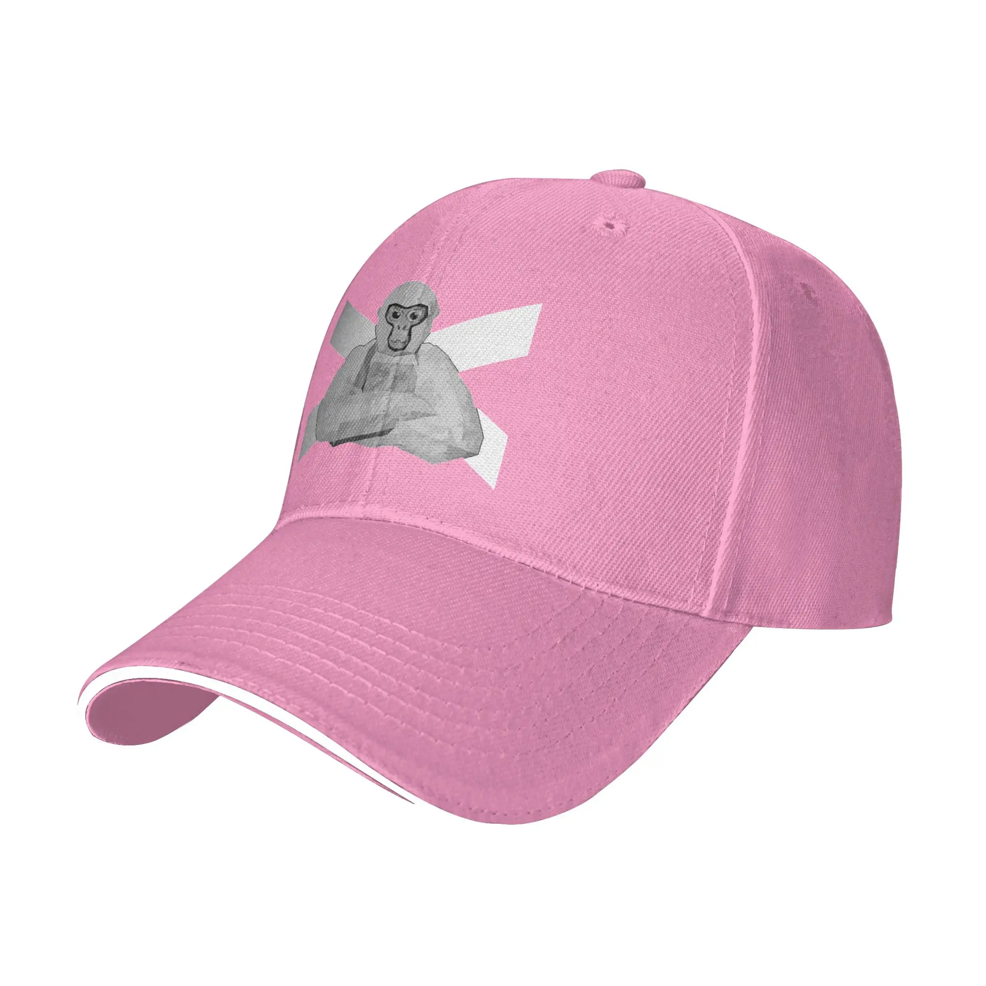 gorilla tag Cap Fashion Casual Baseball Caps Adjustable Hat Hip Hop Summer Unisex Baseball Hats Customizable Polychromatic