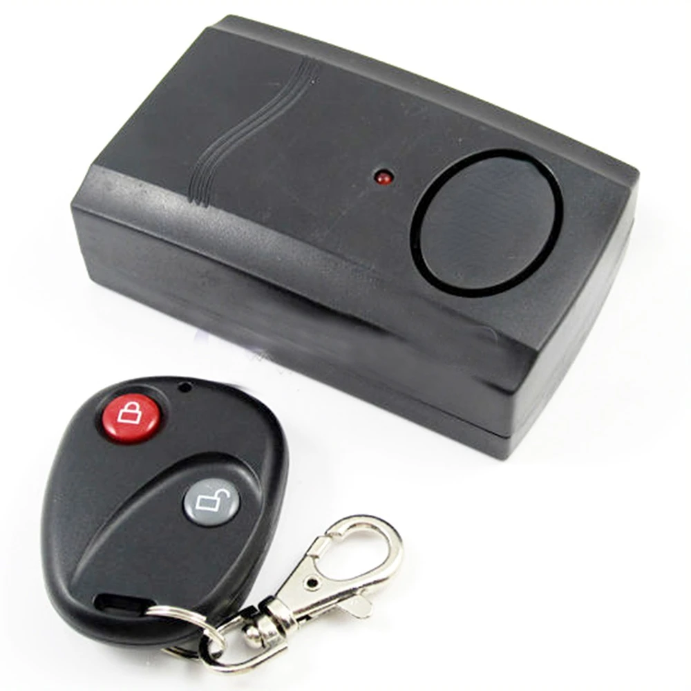 

Home Security Alarm Remote Control Vibrate Door Window Burglar Alarm