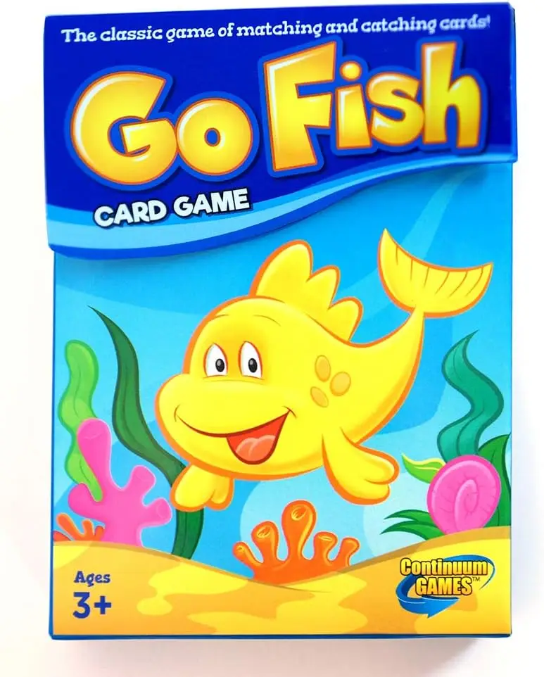 

Go Fish Classic Card Game Fun for Kids Ages 3+