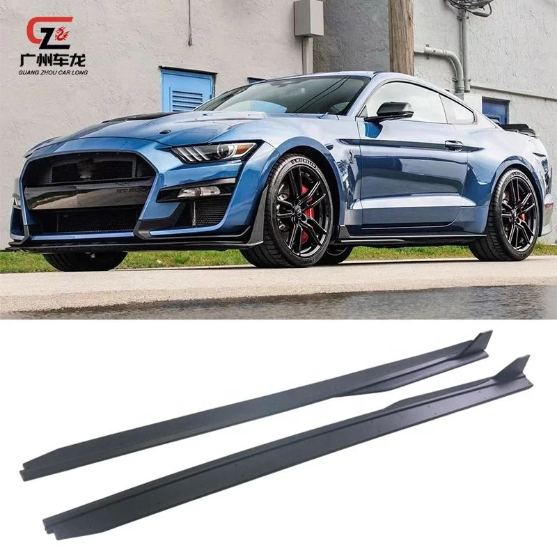 

Hot selling PP plastic Car Bumper Side Skirts For Ford Mustang 2015-2021 Car Bodykit